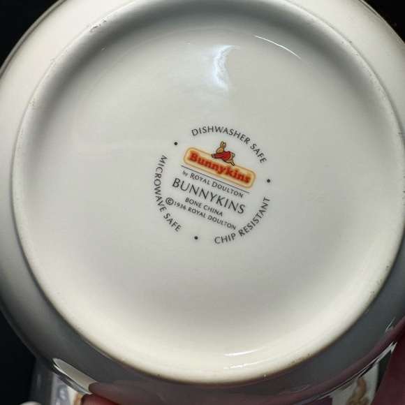 2002 Royal Doulton for Kids Bunnykins Cup Bowl Plate 3pcs - Picture 6 of 10